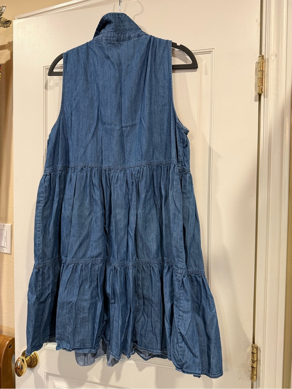 Tommy Hilfiger Light Blue Denim Shirt Dress - Picture 2 of 3